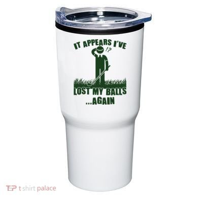 Funny Golf It Appears Ive Lost My Balls Again Tumbler