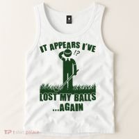 Funny Golf It Appears Ive Lost My Balls Again Tank Top thumb 2