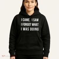 Funny Gift I Came I Saw I Forgot What I Was Doing Sarcastic Gift Hoodie thumb 5