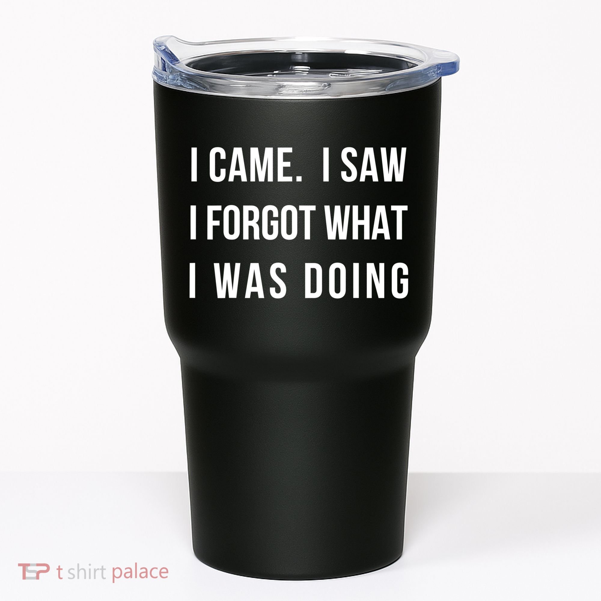 Funny Gift I Came I Saw I Forgot What I Was Doing Sarcastic Gift Tumbler