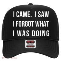 Funny Gift I Came I Saw I Forgot What I Was Doing Sarcastic Gift Hat thumb 0
