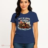 Funny Get In Loser We're Crossing The Delaware Women's T-Shirt thumb 4