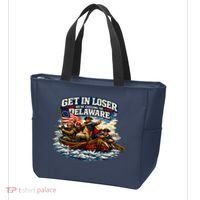 Funny Get In Loser We're Crossing The Delaware Tote Bag thumb 3