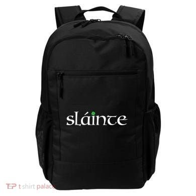 Funny Gift Irish Gaelic Slainte Gift Backpack
