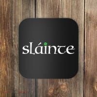 Funny Gift Irish Gaelic Slainte Gift Coaster thumb 0