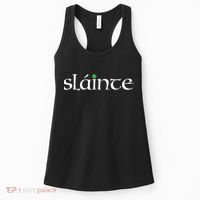 Funny Gift Irish Gaelic Slainte Gift Women's Tank Top thumb 0