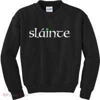 Funny Gift Irish Gaelic Slainte Gift Kids Sweatshirt thumb 0