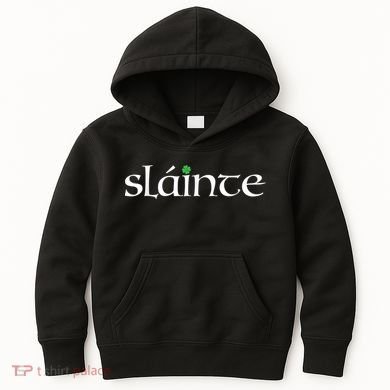 Funny Gift Irish Gaelic Slainte Gift Kids Hoodie