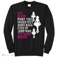 Funny Girl Irish Dance Gift, Eat Sleep Repeat Sweatshirt thumb 0