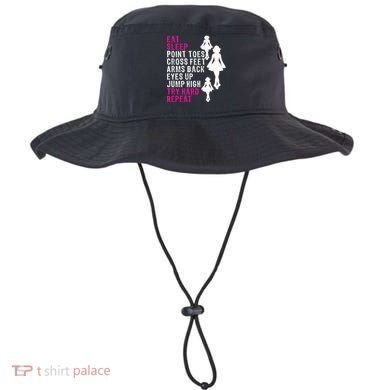 Funny Girl Irish Dance Gift, Eat Sleep Repeat Bucket Hat