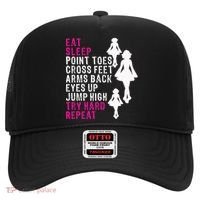 Funny Girl Irish Dance Gift, Eat Sleep Repeat Hat thumb 0