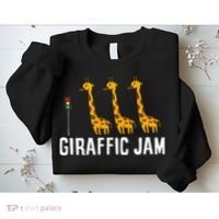 Funny Giraffic Jam Cute Giraffe Giraffe Pun Cute Giraffe Sweatshirt thumb 2