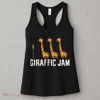 Funny Giraffic Jam Cute Giraffe Giraffe Pun Cute Giraffe Women's Tank Top thumb 3