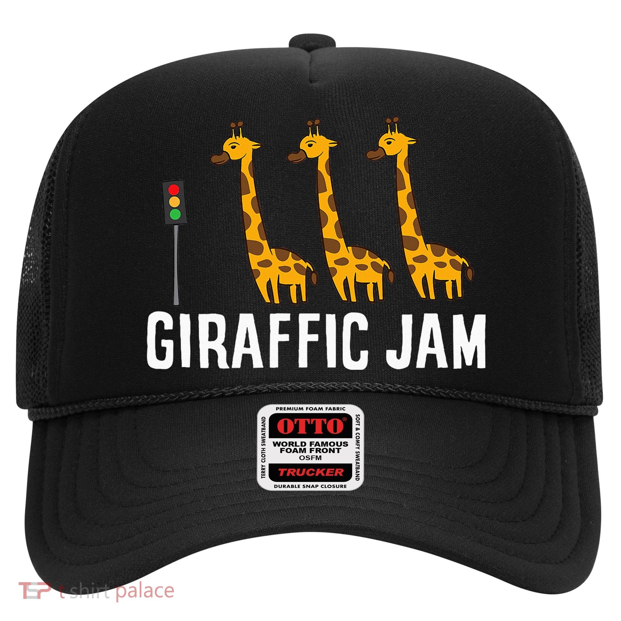 Funny Giraffic Jam Cute Giraffe Giraffe Pun Cute Giraffe Hat