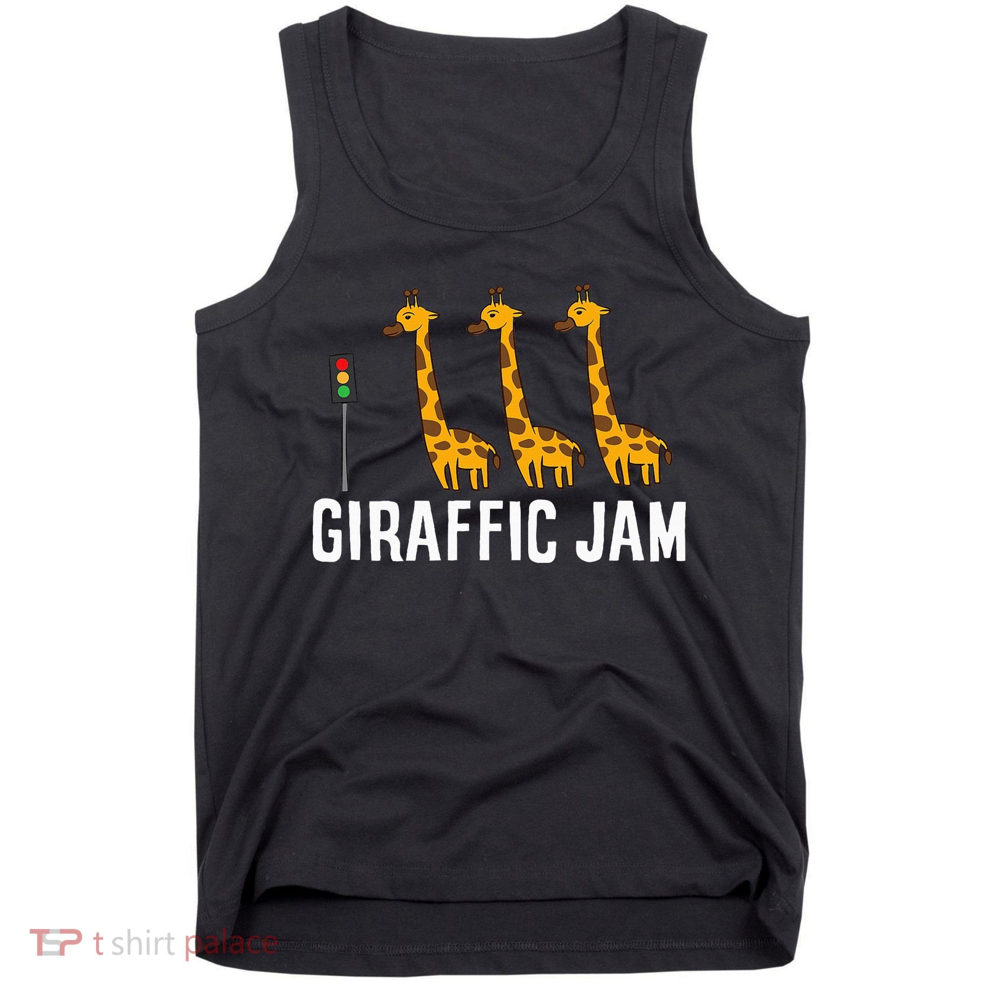 Funny Giraffic Jam Cute Giraffe Giraffe Pun Cute Giraffe Tank Top