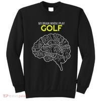 Funny Golf Joke Frustrated Angry Rubbish Golfer Dad Golfing Sweatshirt thumb 0