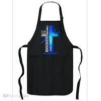 Faith God Jesus Christ Als Warrior Als Fighter Als Awareness Apron thumb 0
