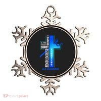 Faith God Jesus Christ Als Warrior Als Fighter Als Awareness Ornament thumb 0