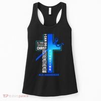 Faith God Jesus Christ Als Warrior Als Fighter Als Awareness Women's Tank Top thumb 0