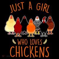 Funny Gift Just A Girl Who Loves Chickens Coffee Mug thumb 5