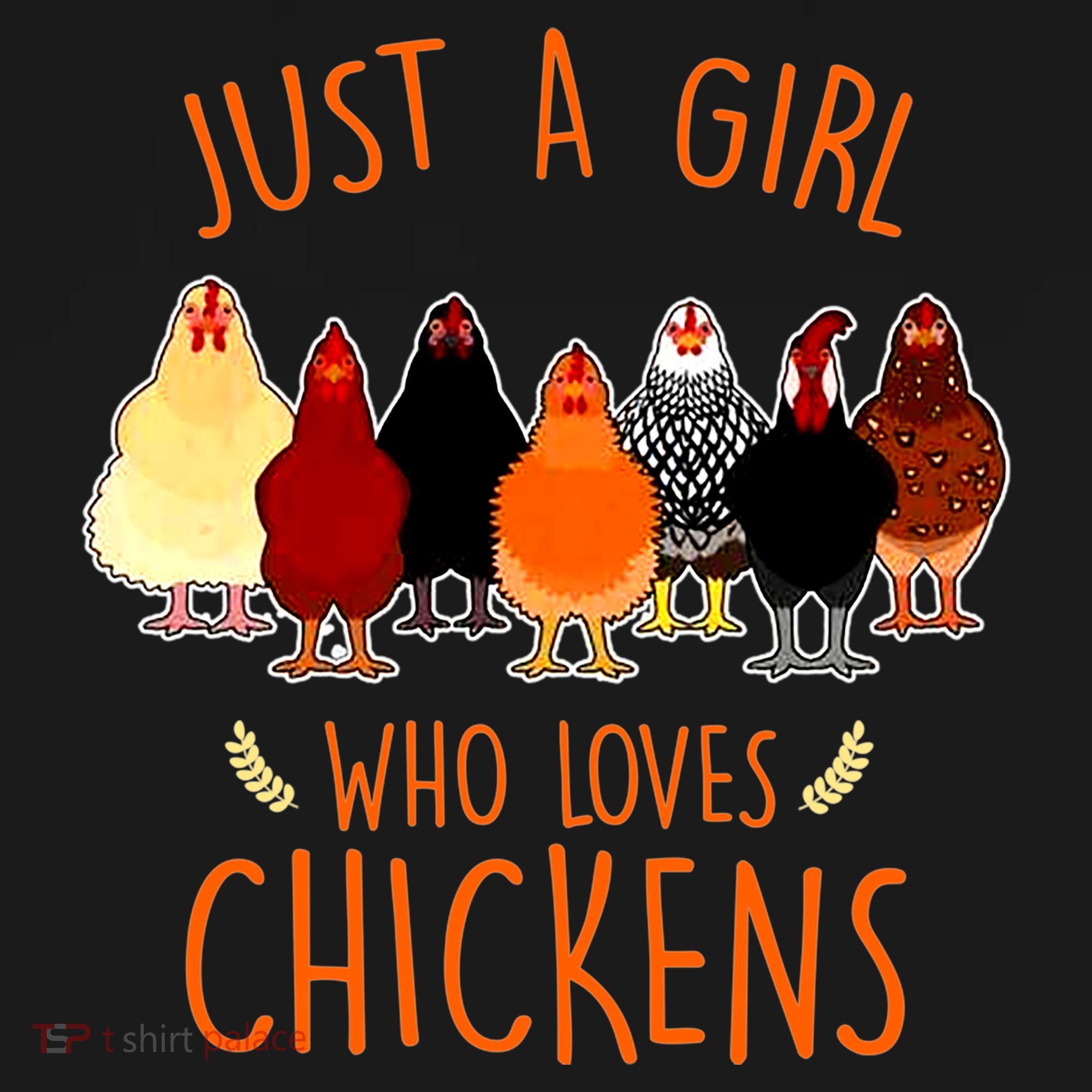 Funny Gift Just A Girl Who Loves Chickens Ornament