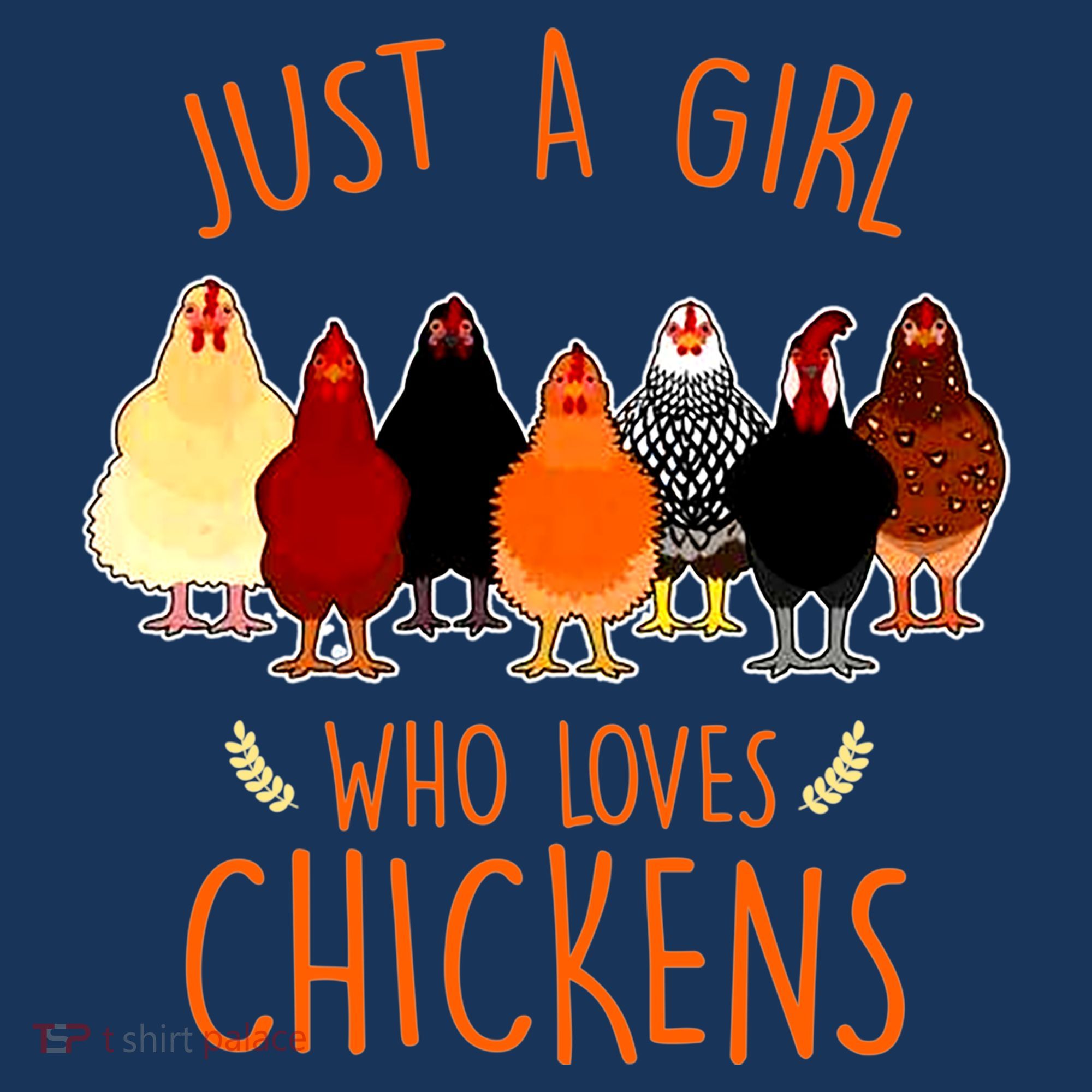 Funny Gift Just A Girl Who Loves Chickens Coaster