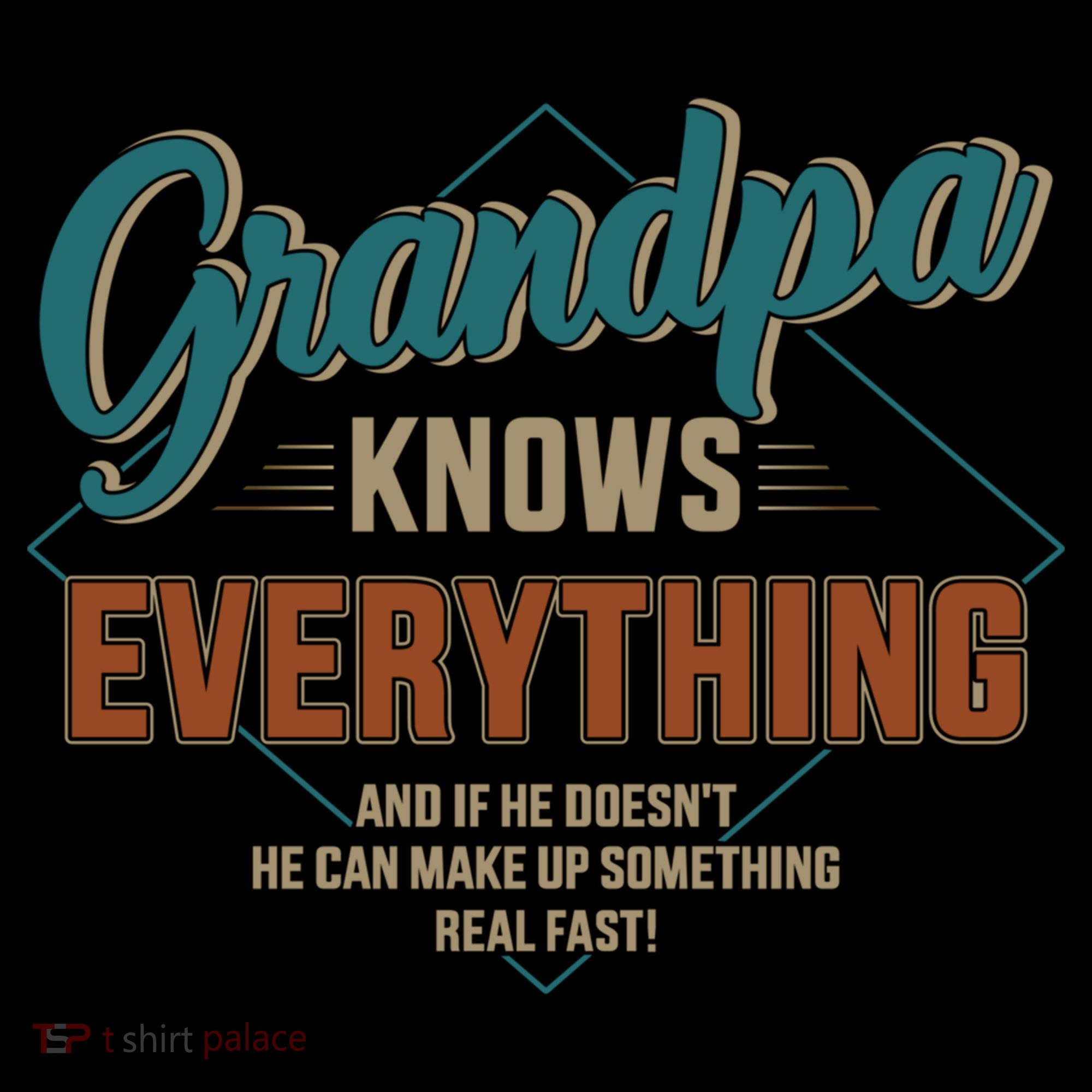 Funny Grandpa Knows Everything For Father's Day Gift Coffee Mug
