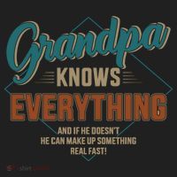Funny Grandpa Knows Everything For Father's Day Gift Hat thumb 2