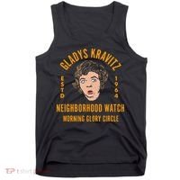 Funny Gladys Kravitz Neighborhood Watch Unisex Tank Top thumb 0