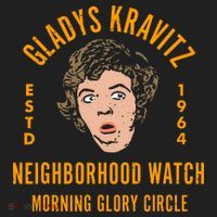 Funny Gladys Kravitz Neighborhood Watch Unisex Golf Towel thumb 3