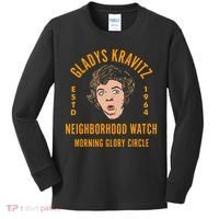 Funny Gladys Kravitz Neighborhood Watch Unisex Kids Long Sleeve Shirt thumb 0