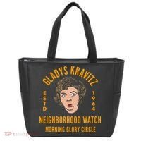 Funny Gladys Kravitz Neighborhood Watch Unisex Tote Bag thumb 0