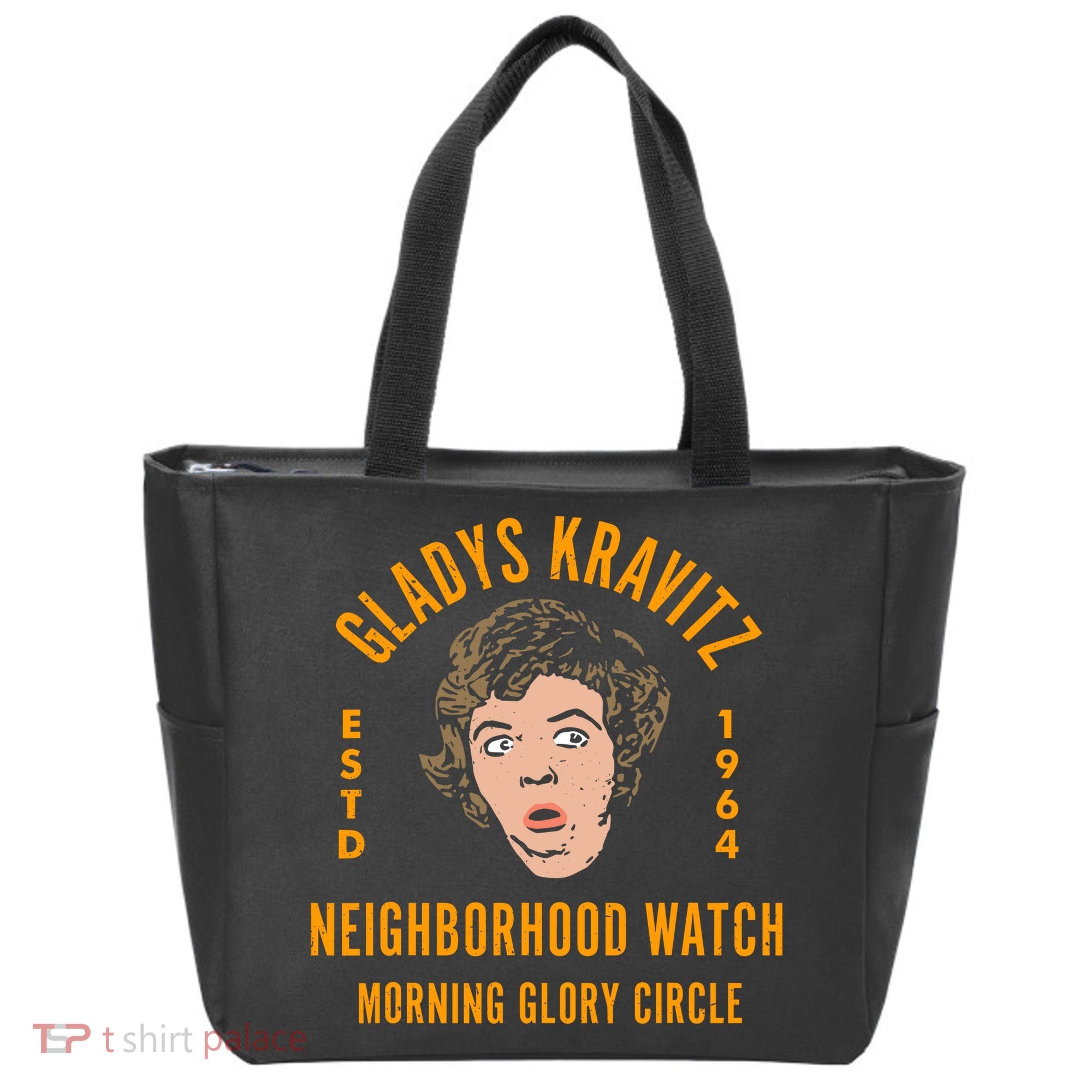 Funny Gladys Kravitz Neighborhood Watch Unisex Tote Bag