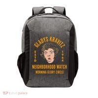 Funny Gladys Kravitz Neighborhood Watch Unisex Vector Backpack thumb 0