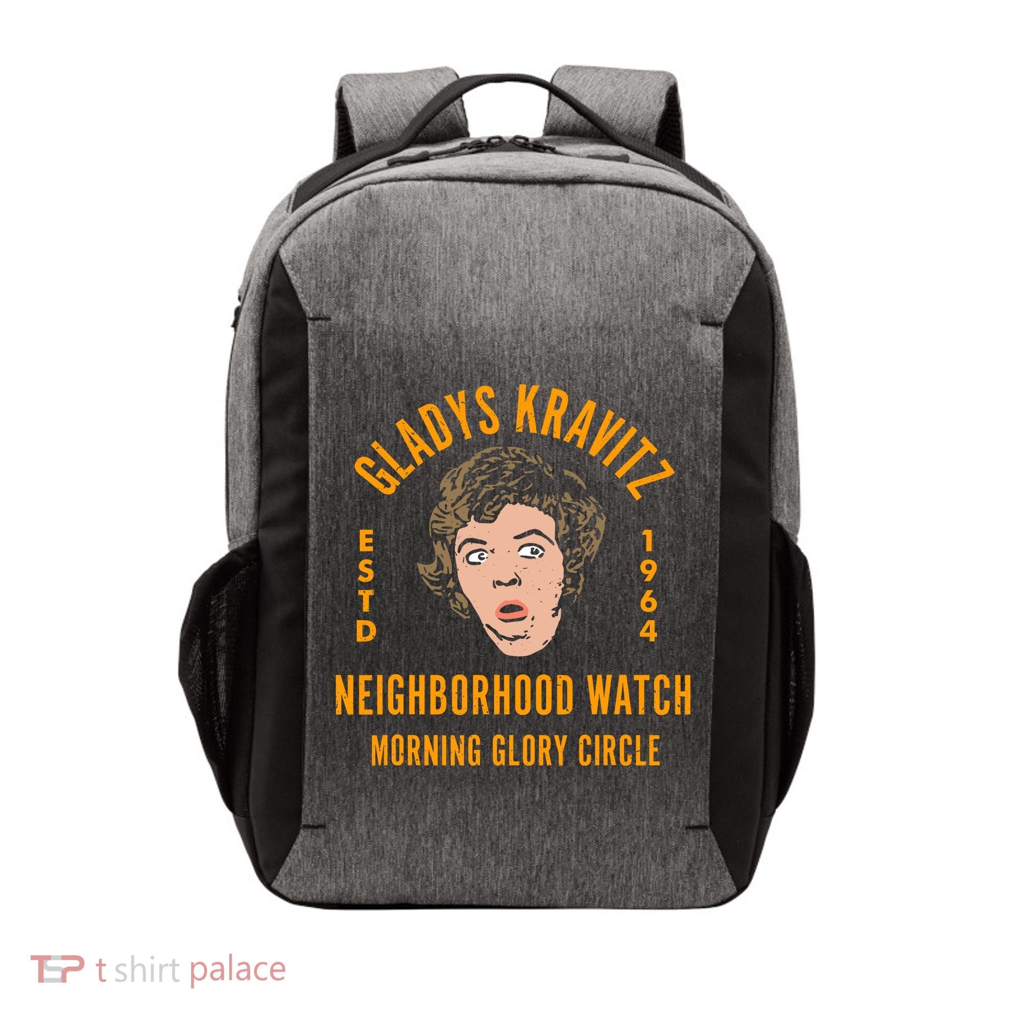 Funny Gladys Kravitz Neighborhood Watch Unisex Vector Backpack