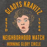 Funny Gladys Kravitz Neighborhood Watch Unisex Vector Backpack thumb 2