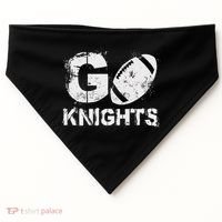 Football Go Knights USA-Made Doggie Bandana thumb 0