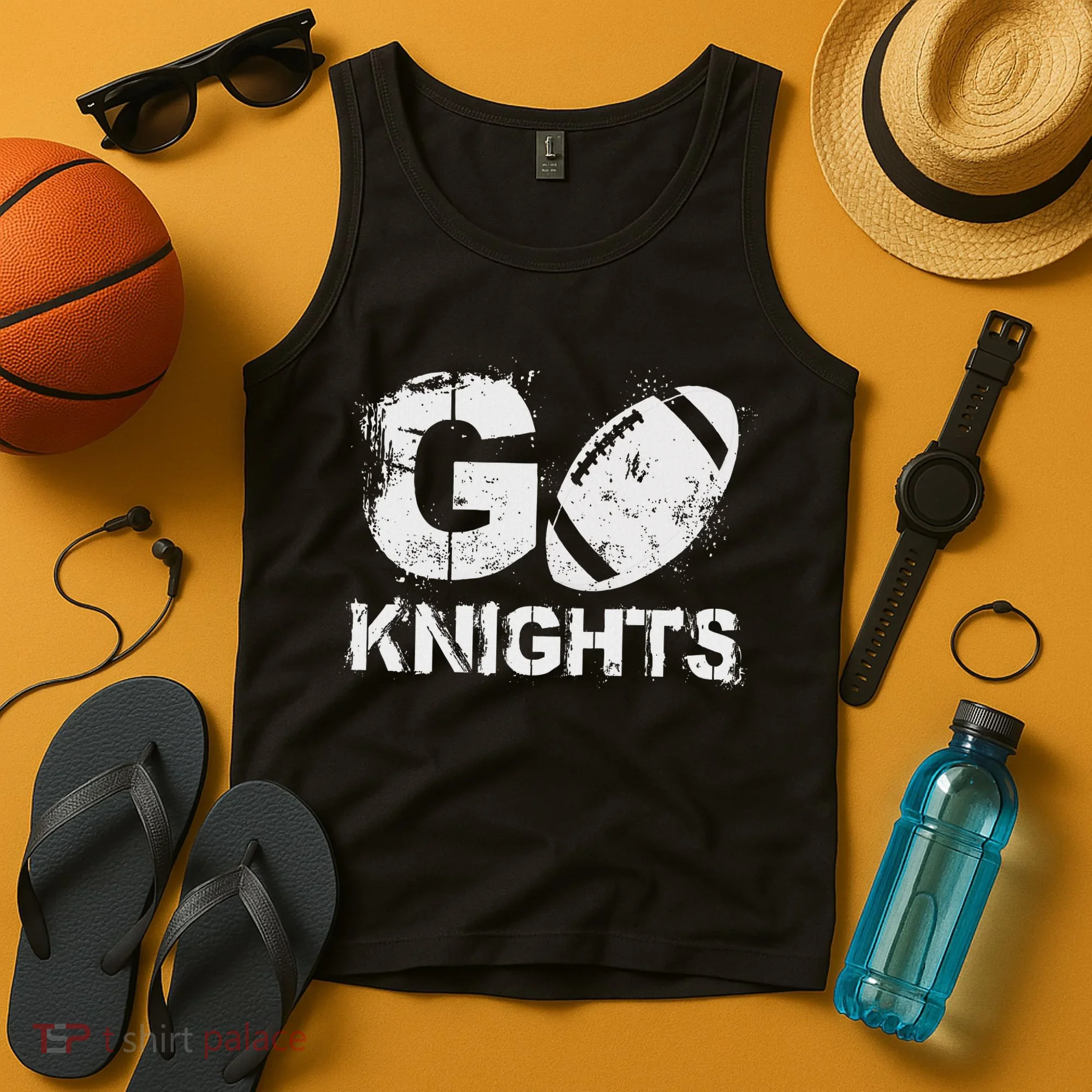 Football Go Knights Tank Top