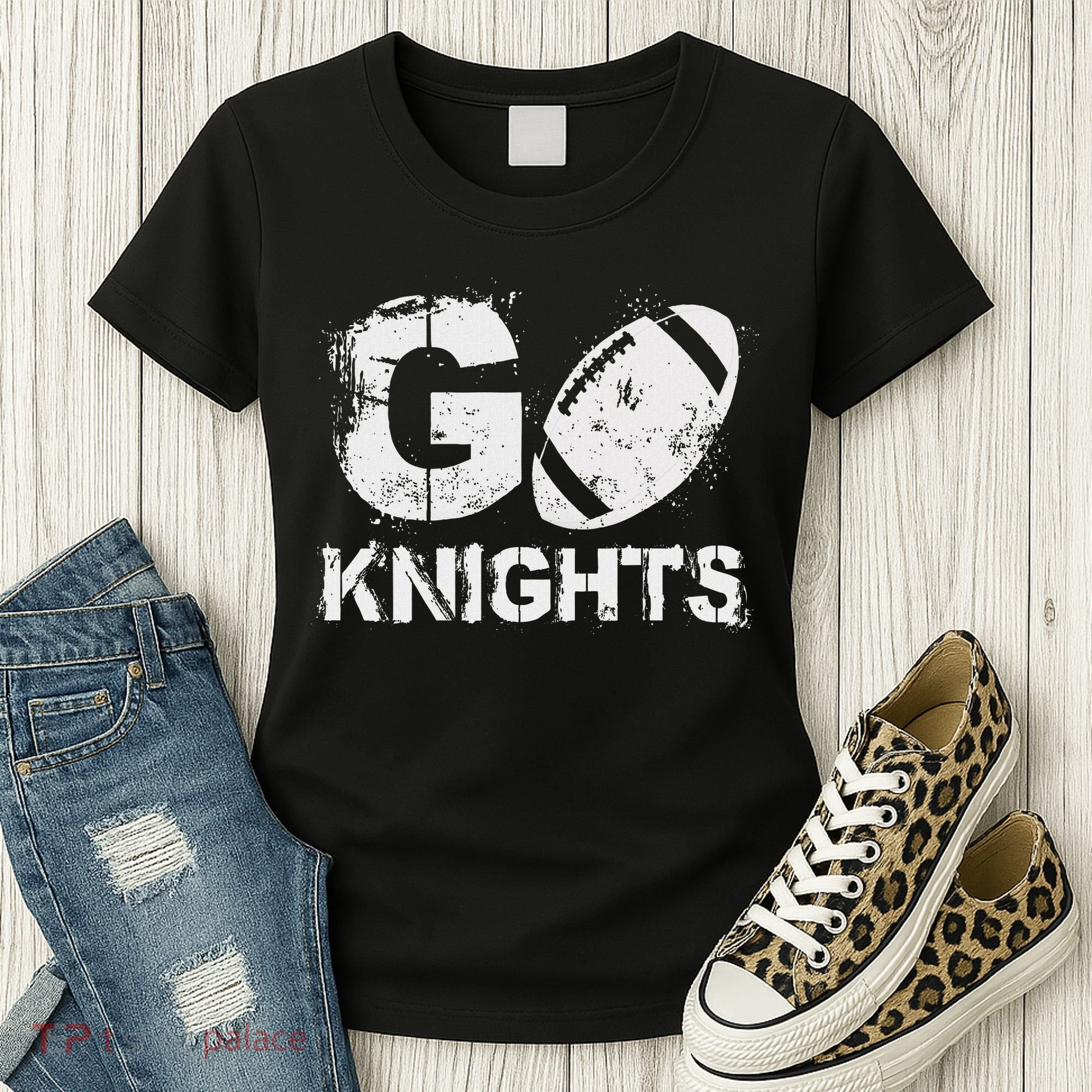 Football Go Knights Women's T-Shirt