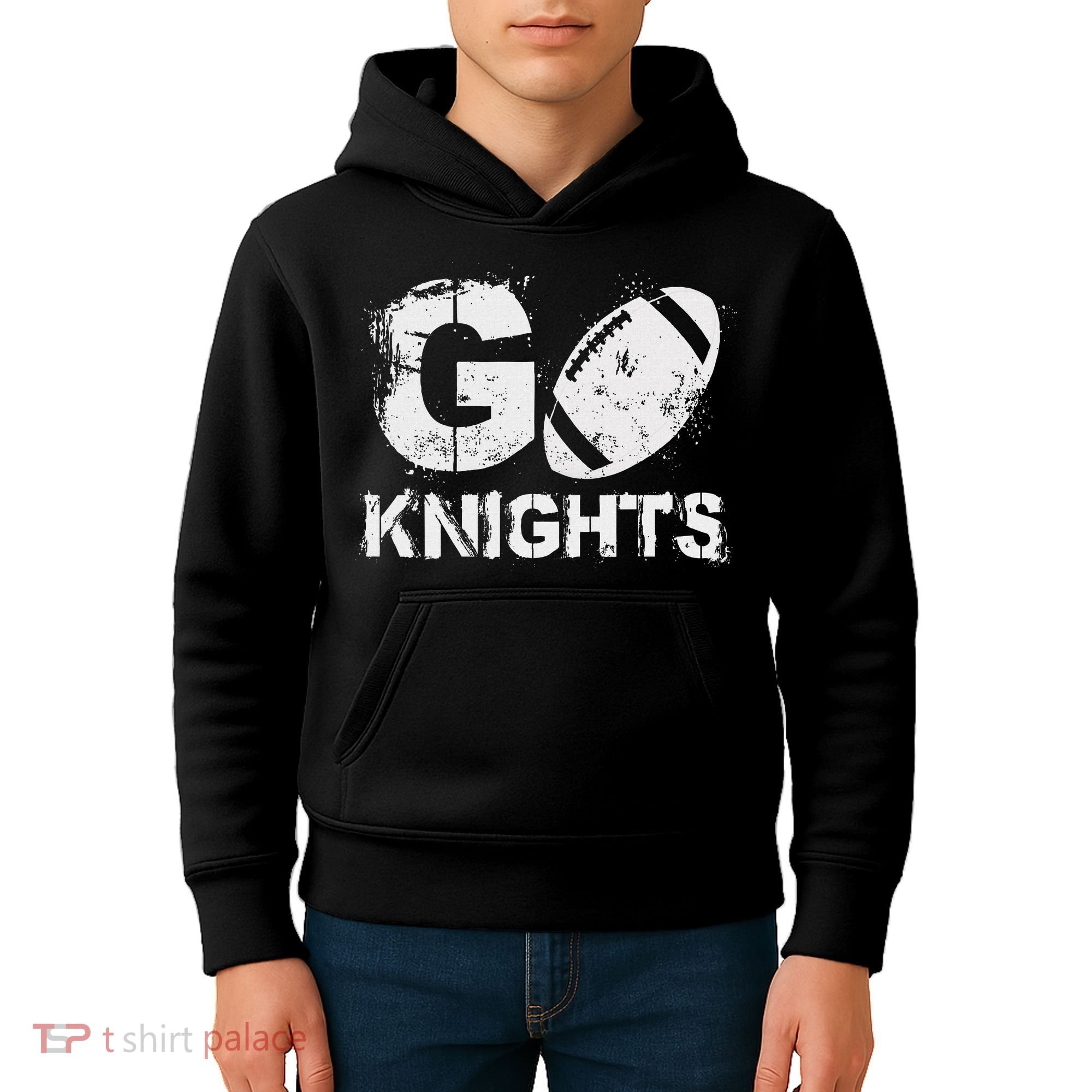 Football Go Knights Kids Hoodie