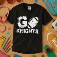 Football Go Knights Kids T-Shirt thumb 3