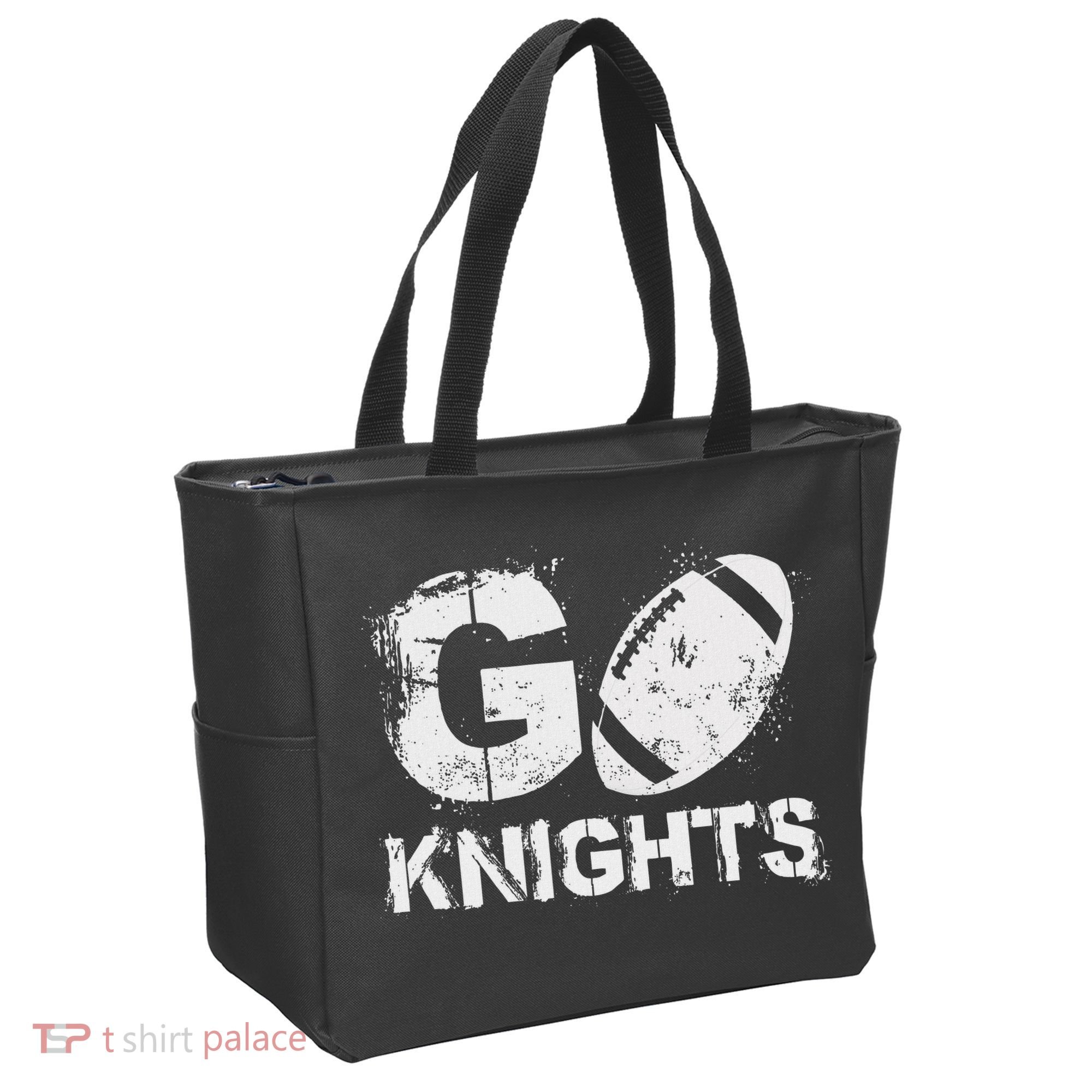 Football Go Knights Tote Bag