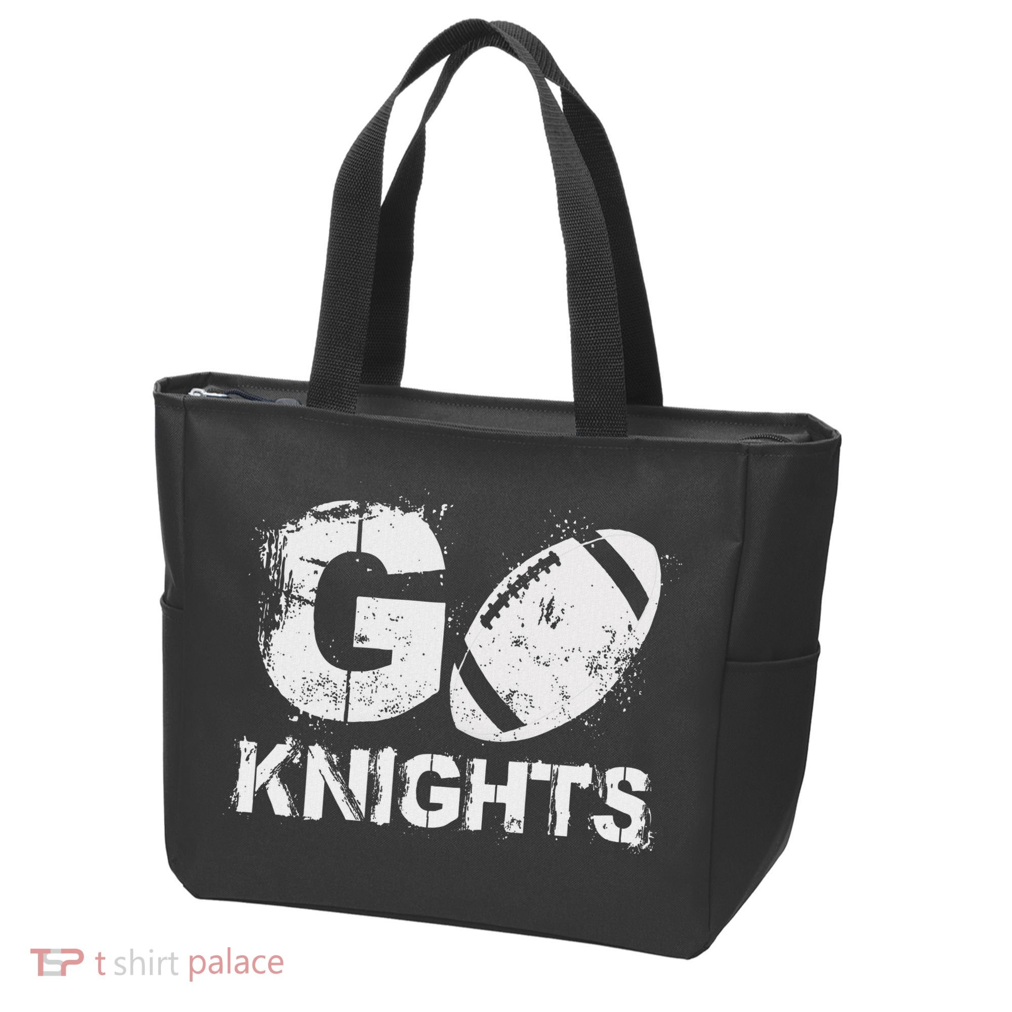 Football Go Knights Tote Bag