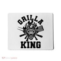 Funny Grilla King Gorilla King Of The Grill Mousepad thumb 0