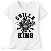 Funny Grilla King Gorilla King Of The Grill Women's T-Shirt thumb 0