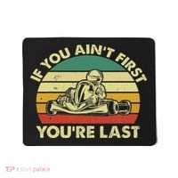Funny Go Kart Racing Race Car Kart Racer Mousepad thumb 0