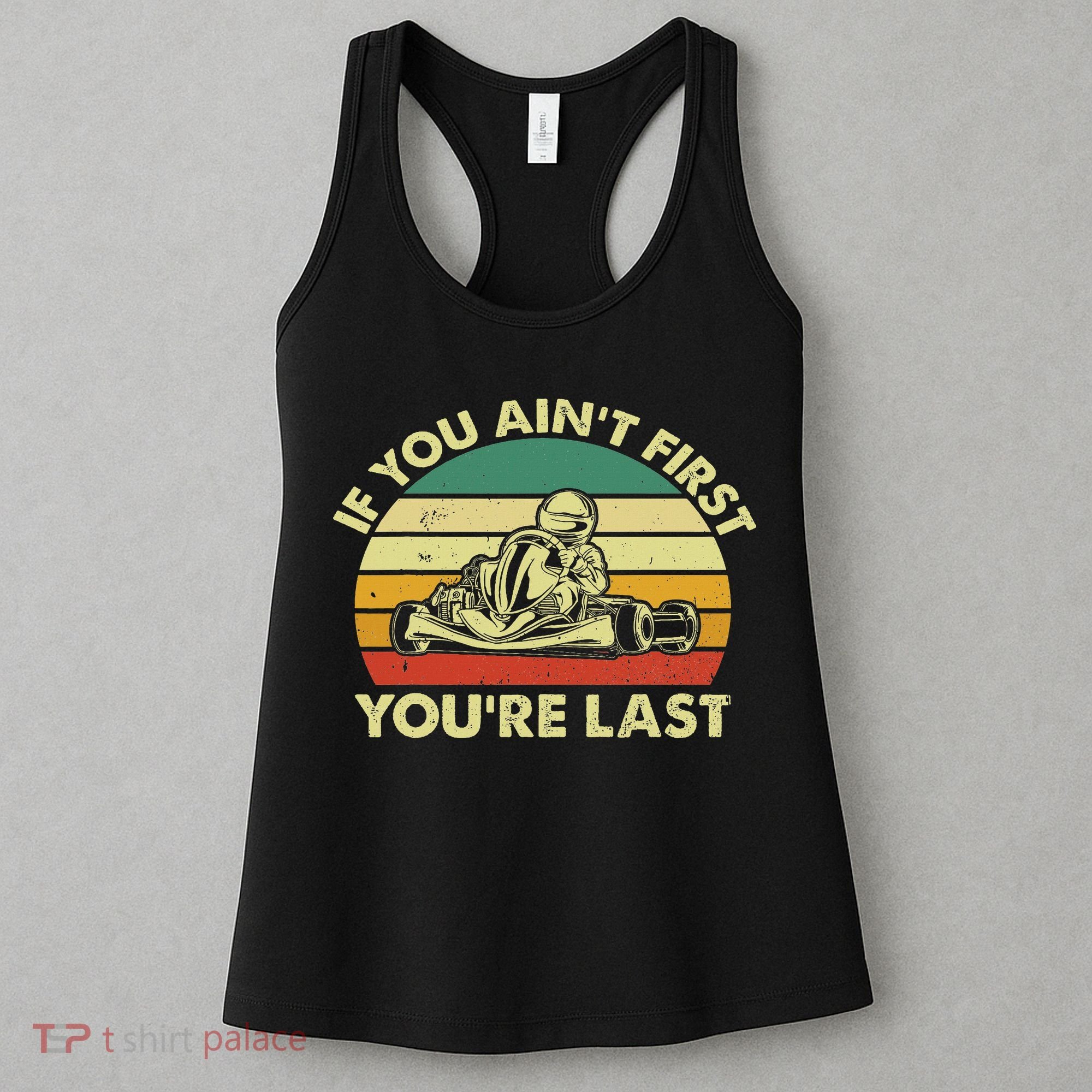 Funny Go Kart Racing Race Car Kart Racer Women's Tank Top