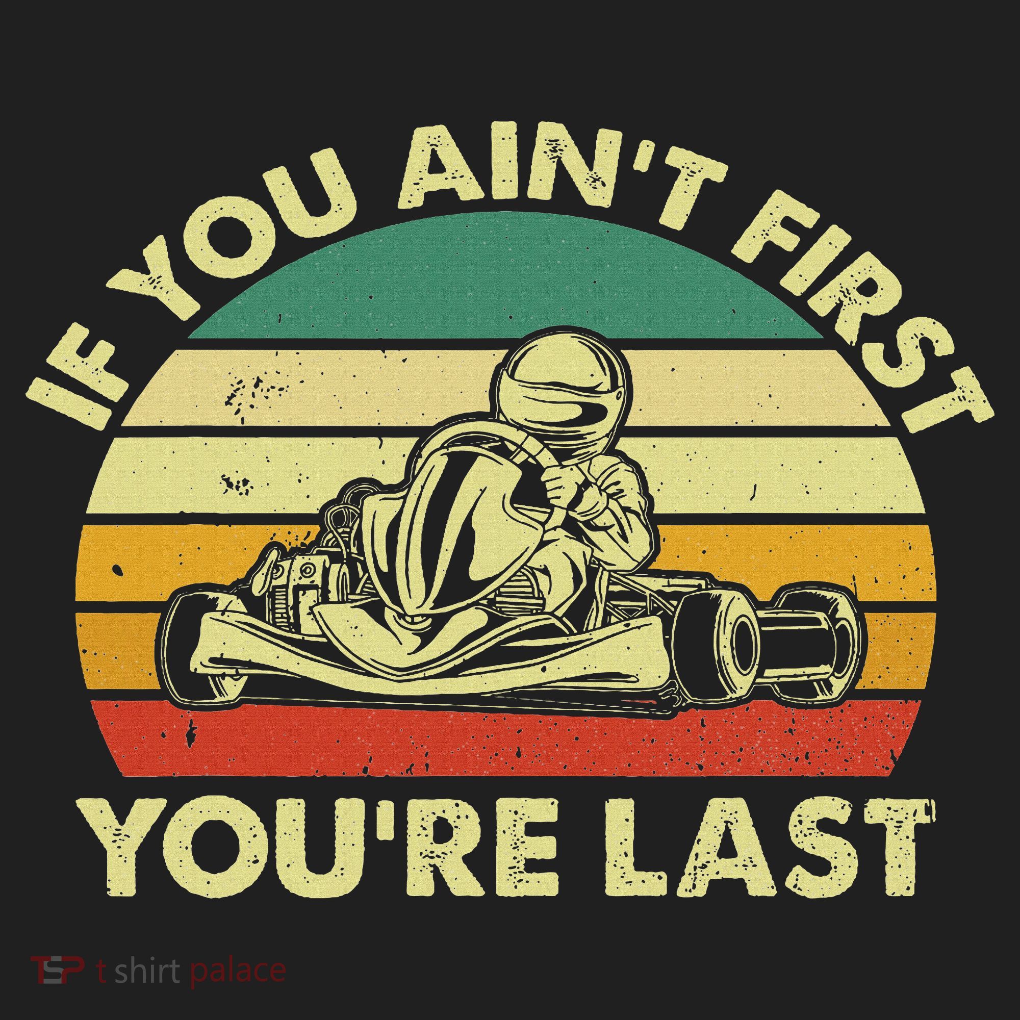 Funny Go Kart Racing Race Car Kart Racer Golf Towel