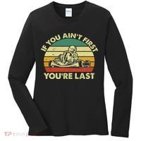 Funny Go Kart Racing Race Car Kart Racer Women's Long Sleeve Shirt thumb 0