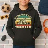 Funny Go Kart Racing Race Car Kart Racer Kids Hoodie thumb 2
